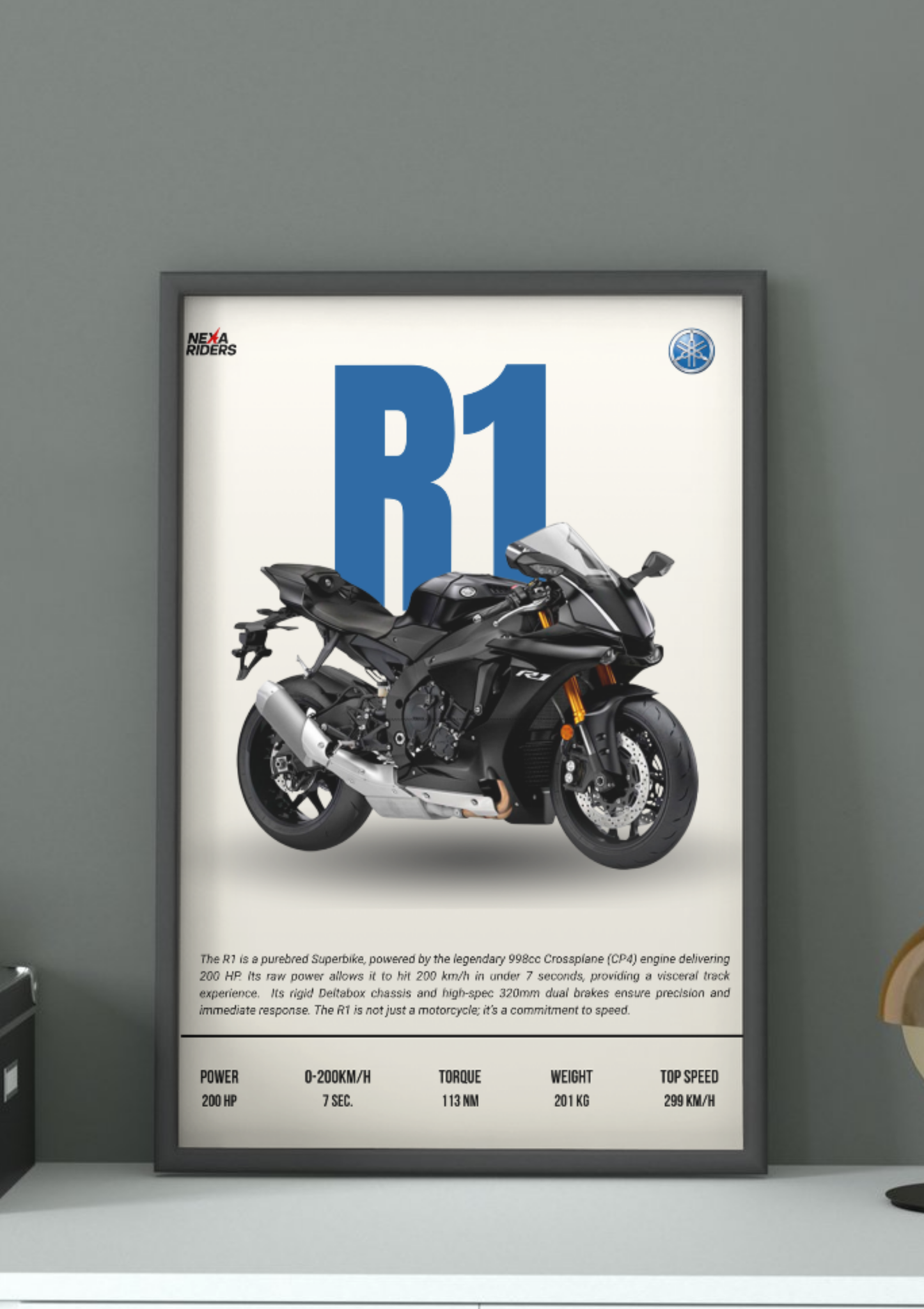 A tua mota. A tua Arte - Quadros personalizados