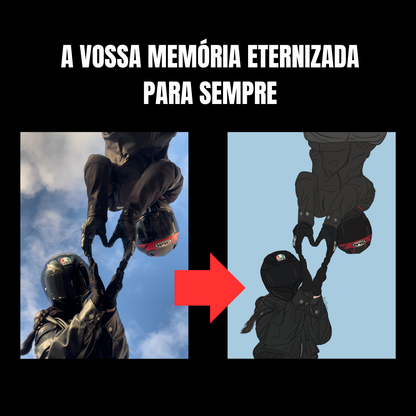 Ilustrações Biker com Alma