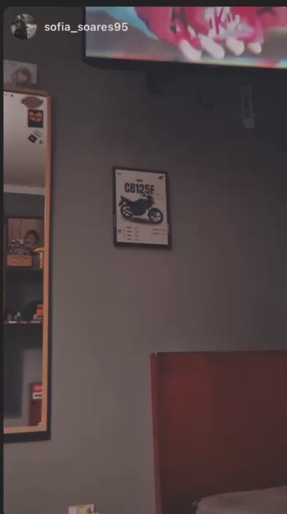 Da tua mota ao teu quadro