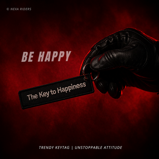 "The Key to Happiness" Porta-chaves